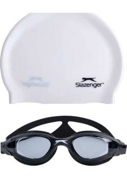 Yetişkin Yüzücü Gözlüğü Aero GS26 Smokeblckblk+Bone(Unisex)