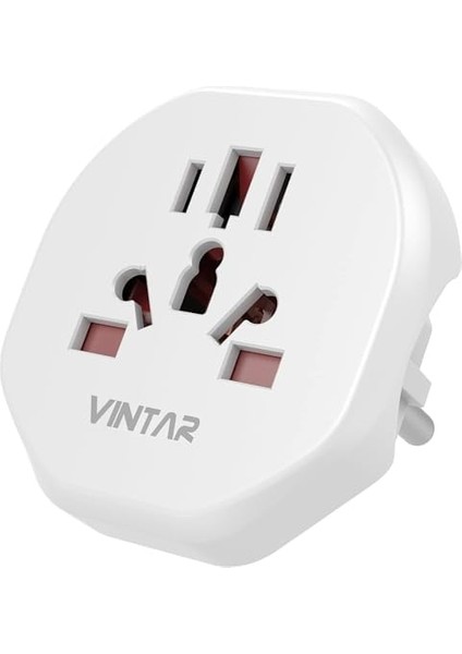 Alman Topraklı Soketler Için Evrensel Adaptör (Ve Yabancı Cihazlar, Örneğin Ingiltere, Abd, Çin, Italya, Isviçre Vs.) Seyahat Fişi Seyahat Adaptörü Priz Adaptörü