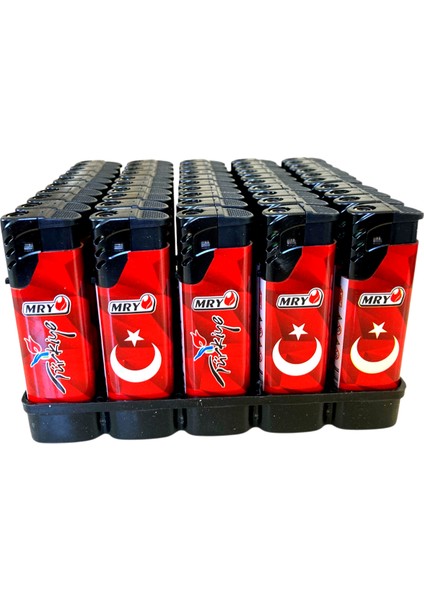 Rüzgar Çakmak 50 Adet Doldurulabilir