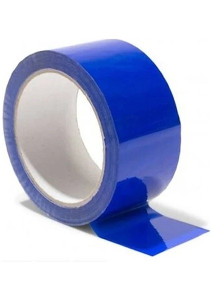 Nice Plast Renkli Band Mavi Koli Ambalaj Bandı 45X100MT