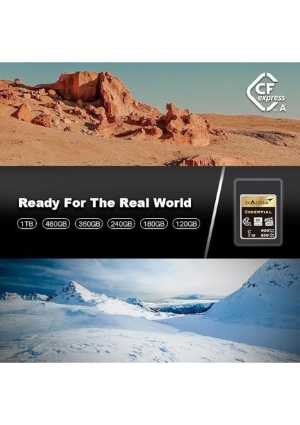 480GB Essential Cfexpress Tip A Hafıza Kartı