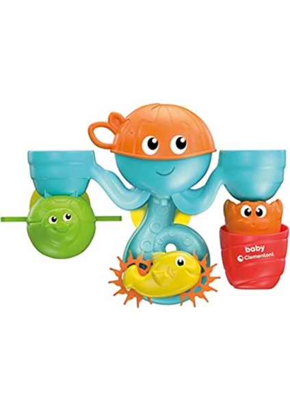 Elite Marka: Clementoni - 17458 - Baby Clementoni - Eğlenceli Arkadaşlar Su Parkı Banyo Oyuncağı, Bebek O 1 Adet