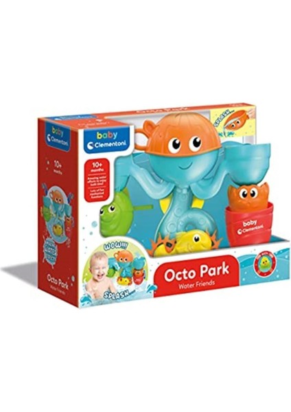 Elite Marka: Clementoni - 17458 - Baby Clementoni - Eğlenceli Arkadaşlar Su Parkı Banyo Oyuncağı, Bebek O 1 Adet
