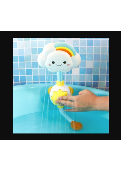 Elite Yağmur Bulutu Küvet Banyo Oyuncağı Su Püskürtme Oyuncağı 1 Adet modelleri