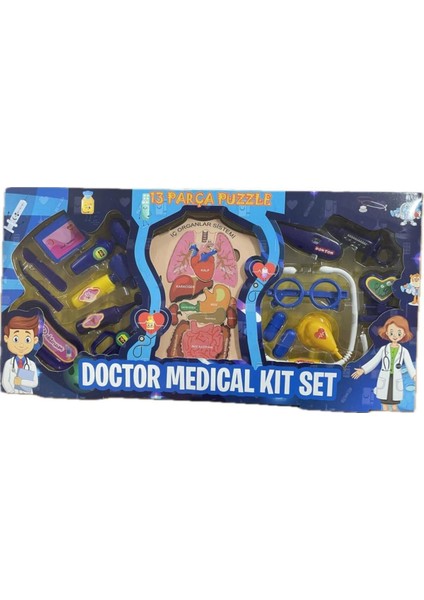 Elite - 13 Parça Puzzle Doktor Seti 1 Adet