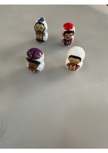 Elite Hacı Yatmaz Resimli Mini Oyuncak 4 cm 3 Adet 1 Adet