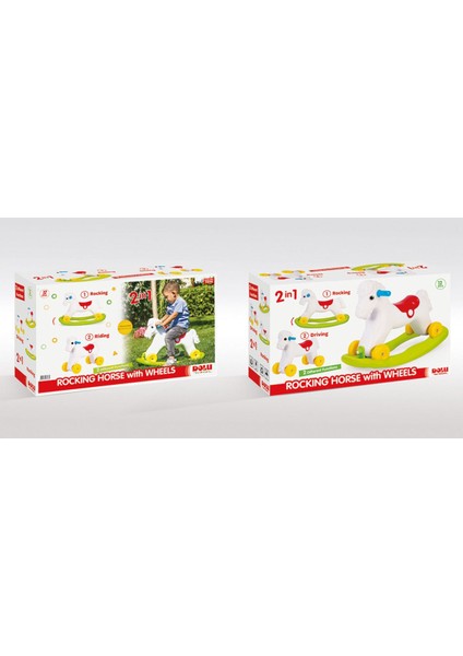 Elite Sallanan Tekerlekli At 7078 1 Adet