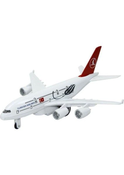 Elite HW-A380 Çek Bırak Yolcu Uçağı 1 Adet modelleri