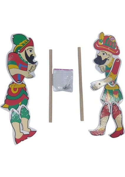 Elite Tomhedi Kukla Karagöz Hacivat Seti 1 Adet