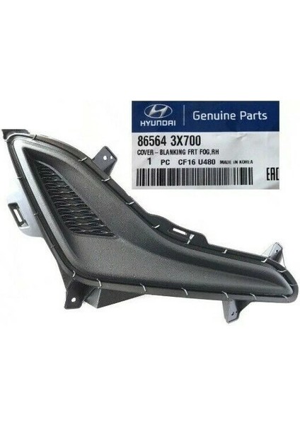 Mobıs Hyundai Elantra Sağ Sis Far Kapağı 2014-2016 86564-3X700 fiyatları