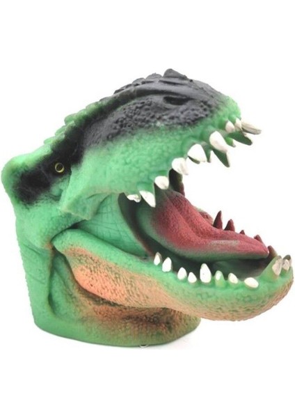Elite Topmodel Dino World Handpuppet, N/a Yeşil Kahverengi 1 Adet