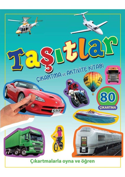 Elite Taşıtlar - Çıkartma ve Aktivite Kitabı (4022) 1 Adet