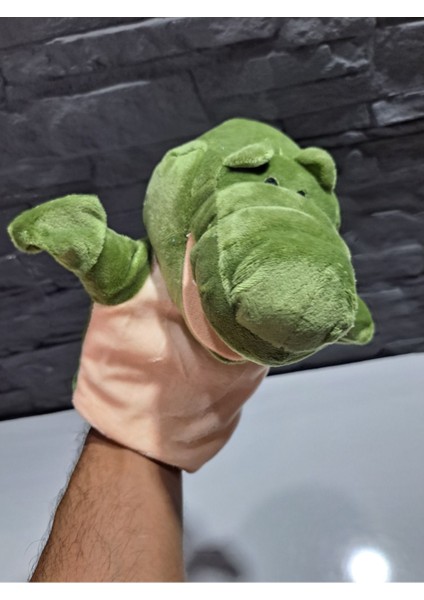 Elite Oyuncak Peluş El Kuklası Hayvan Figür Ağzı Açılan Kolları Hareket Ettirilen Peluş Masal Kuklası 1 Adet