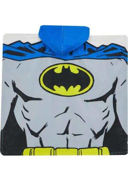Elite Sbl Erkek Çocuk Erkek Çocuk Batman Panço Havlu, Lacivert, Standard Sblshp 1064356 1 Adet