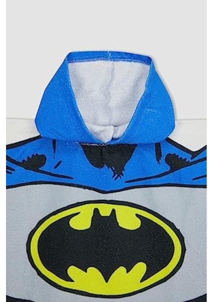 Elite Sbl Erkek Çocuk Erkek Çocuk Batman Panço Havlu, Lacivert, Standard Sblshp 1064356 1 Adet
