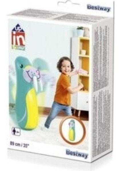 Elite Bop Bags Deniz Aslanı Desenli Hacıyatmaz 89 cm Sulu Hacı Yatmaz 1 Adet