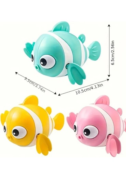 Elite Kurmalı Bebek Banyosu Balık Oyuncağı Erkek Çocuk Kız Çocuk Oyuncakları Banyo Arkadaşı 1 Adet 1 Adet modelleri