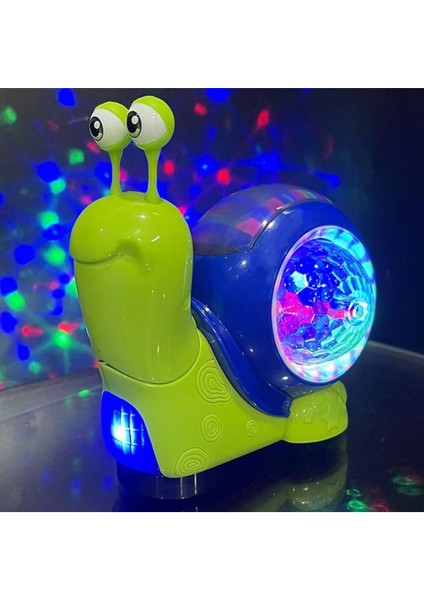 Elite Emeklemeye Yardımcı Işıklı ve Müzikli Yeşil Salyangoz 1 Adet modelleri