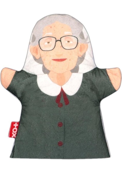 Anneanne Aile Bireyleri Keçe El Kukla T335 1 Adet