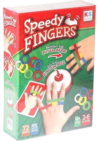 Elite 25113 Speedy Fingers Kutu Oyunu -Ks 1 Adet