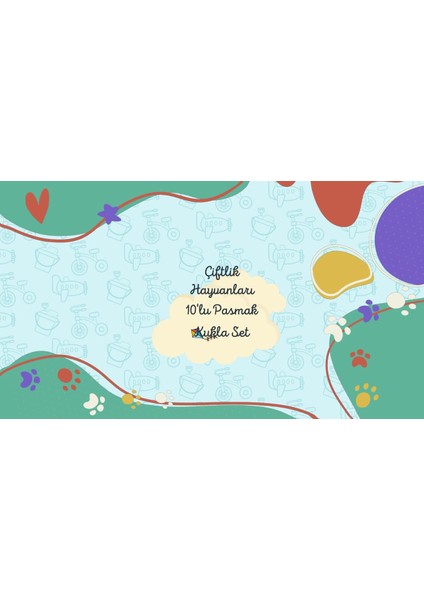 Elite Çiftlik Hayvanları 10 Parça Parmak Kukla Set T220 1 Adet