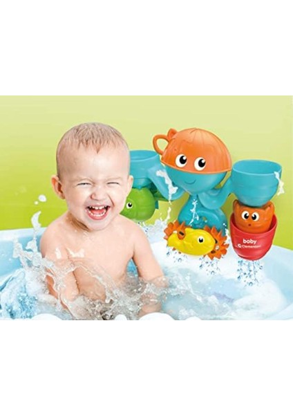 Elite Bystoreby - Eğlenceli Arkadaşlar Su Parkı Banyo Oyuncağı, 10-36 Ay, Plastik Newdesing 646268 1 Adet