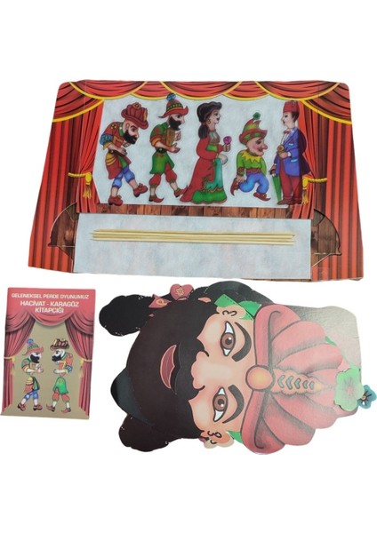 Elite Hobi Hacivat Karagöz Gölge Oyunu Seti Tiyatro Oyunu 1 Adet fiyatları