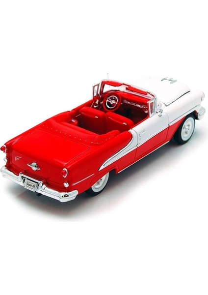 Elite Welly 1:24 1955 Oldsmobıle Super 88 Beyaz Kırmızı 1 Adet