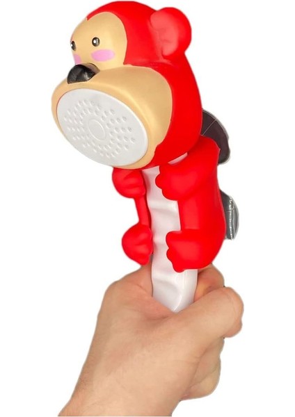 Elite Çocuk, Bebek Duş Başlığı Su Maymun Şekilli , Banyo , Oyuncak Hayvan Eğlence 1 Adet