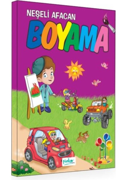Elite Neşeli Afacan Boyama 1 Adet