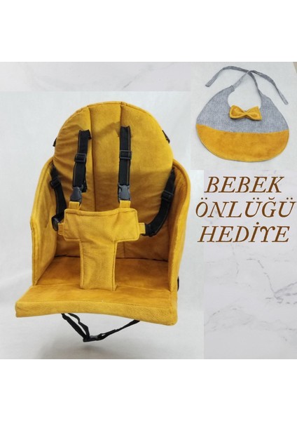 Elite Mama Sandalye Minderi % 100 Pamuklu Kumaş Sandalye Üzeri Emniyet Kemerli Oturak, Home And Home 1 Adet indirimleri