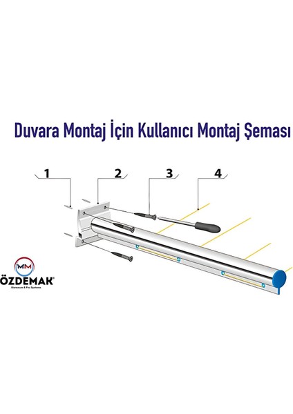 Gri duvar tipi alüminyum balkon çamaşır kurutma askısı, dayanıklı ve şık tasarım modelleri