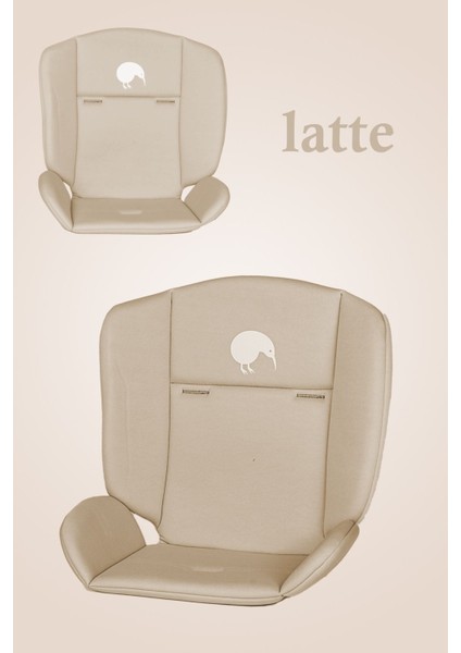 Elite Koala Yumuşak Mama Sandalyesi Minderi Latte 1 Adet