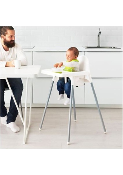 Elite Unisex Beyaz Antilop Tepsili Mama Sandalyesi 1 Adet fiyatları