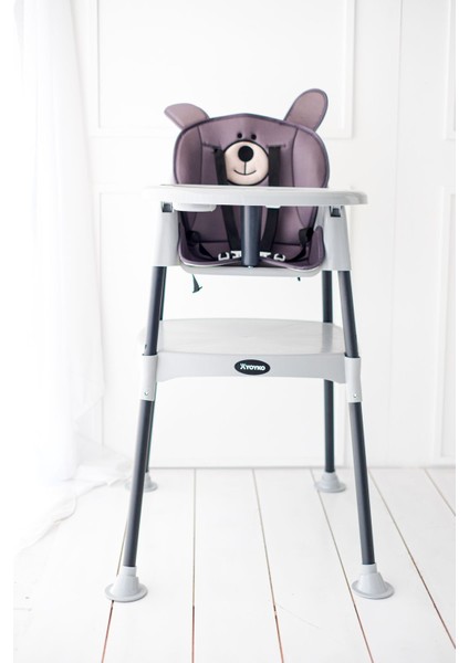 Elite Bear 3 In 1 Portatif Mama Sandalyesi Gri 1 Adet