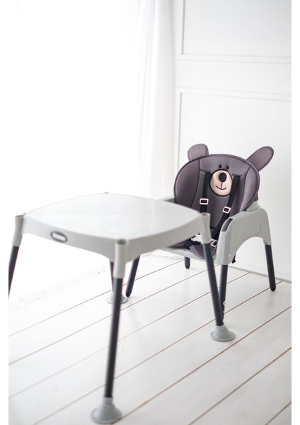 Elite Bear 3 In 1 Portatif Mama Sandalyesi Gri 1 Adet modelleri