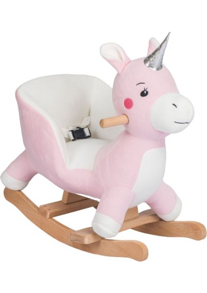 Elite Egitici Peluş Sallanan At Ahsap Sallanan At Unicorn 1 Adet