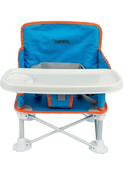 Elite Deluxe Portatif Katlanabilir Mama Sandalyesi Mavi 1 Adet fiyatları