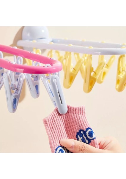 Vantuzlu Çok Amaçlı Elbise Askısı, Banyo ve Balkon, Pembe fırsatları