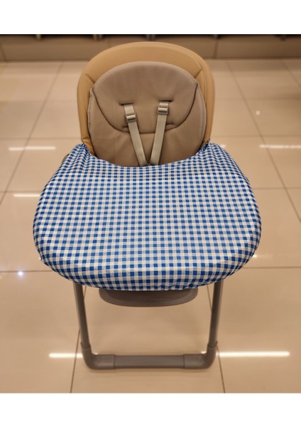 Elite Dertsiz Mama Sandalyesi Örtüsü Kılıfı/ Taşıma Kesesi Mavi Restoran,kafe Hijyeni Için 1 Adet