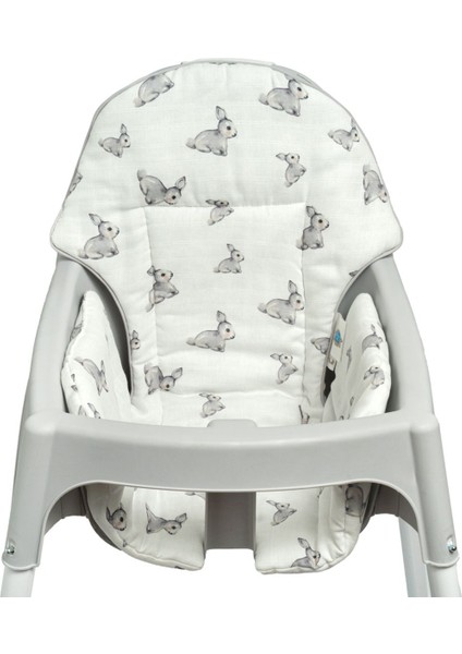 Elite % 100 Pamuk Mama Sandalyesi Minderi – Iconique Lapin 1 Adet