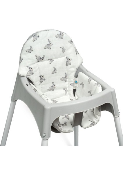 Elite % 100 Pamuk Mama Sandalyesi Minderi – Iconique Lapin 1 Adet