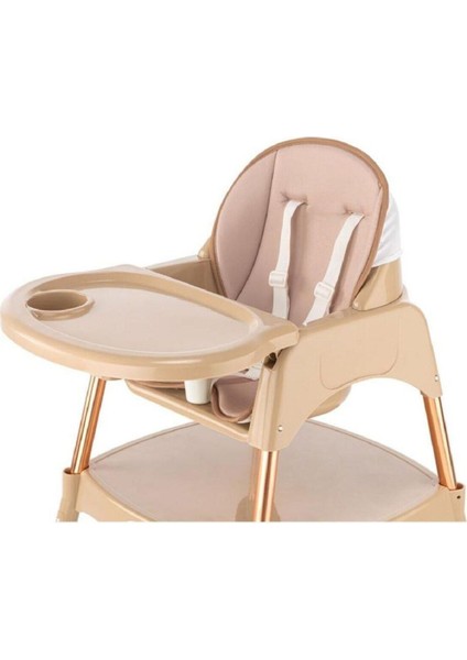 Elite Pocket Çalışma Masalı Mama Sandalyesi Exclusive Gold 1 Adet