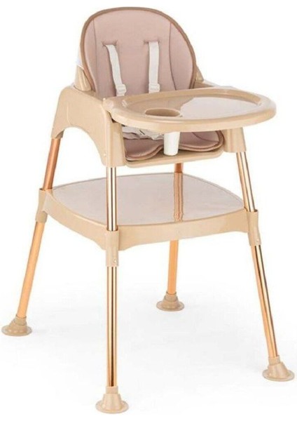 Elite Pocket Çalışma Masalı Mama Sandalyesi Exclusive Gold 1 Adet
