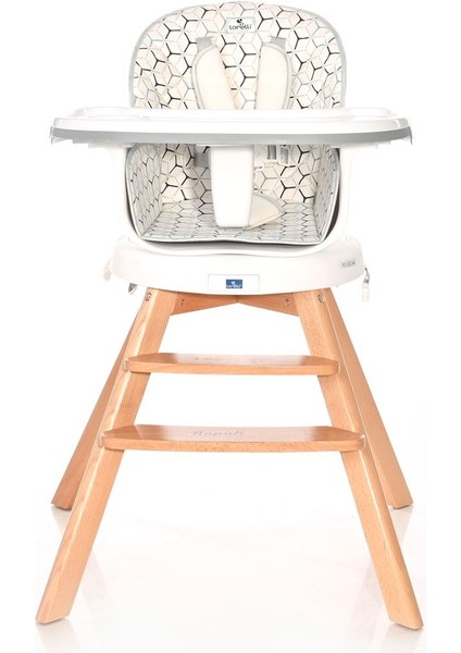 Elite Napoli 360 Mama Sandalyesi – Grey Hexagons 1 Adet