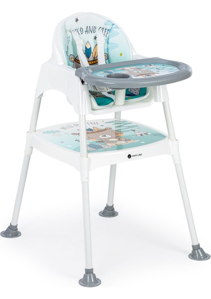 Elite Pocket Çalışma Masalı Mama Sandalyesi Wild Yeşil 1 Adet