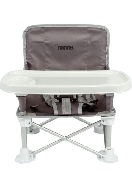 Elite Deluxe Portatif Katlanabilir Mama Sandalyesi Koyu Gri 1 Adet fiyatları