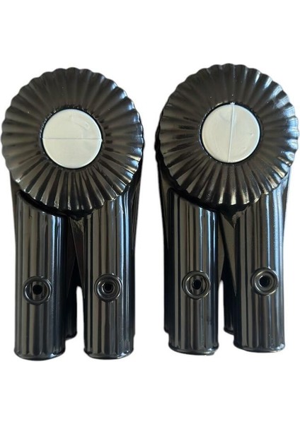 Çamaşırlık Kurutmalık Askısı Yedek Parçası Tamir Kiti, Siyah, 2 adet, dayanıklı plastik