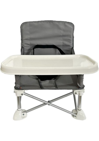 Elite Gri Portatif Katlanabilir Taşınabilir Mama Sandalyesi (6AY-24AY) Portatif 2 Yıl 0-20 kg 1 Adet fırsatları