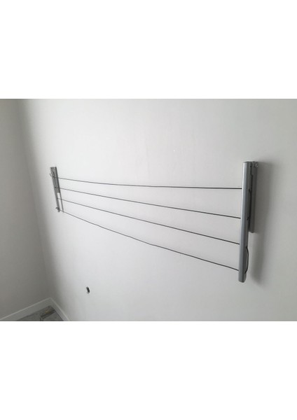 Katlanır Balkon Çamaşır Askısı, Demir, Metalik, Pratik ve Şık Tasarım modelleri